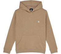 Hoodie ELEMENT "Icon Embroidery", Jungen, Gr. 10(140-148cm), beige (aluminum), Obermaterial: 55% Baumwolle, 25% Baumwolle, 20% Polyester., Sweatshirts Hoodie (54442238-10) aluminum