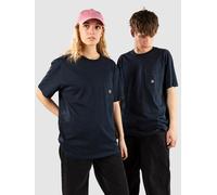 Element T-Shirt Icon Label Pocket Kurzarm Herren Gr. S Eclipse Navy