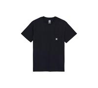 Element T-Shirt Icon Label Pocket Herren L Blau 100% Baumwolle