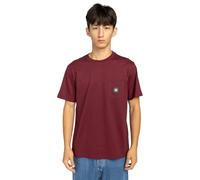 Element Icon Label Pocket T-Shirt zinfandel Herren Gr. XL