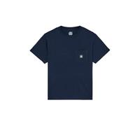 T-Shirt ELEMENT "Icon Labelcket", Kinder, Gr. 12(148-156cm), blau (eclipse navy), Obermaterial: 100% Baumwolle., Shirts T-Shirt (95998900-12) eclipse navy