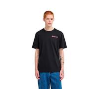 Element Join T-Shirt schwarz/rosa/himmelblau - M