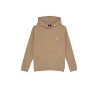 Hoodie ELEMENT "Icon Embroidery", Jungen, Gr. 8(125-130cm), beige (aluminum), Obermaterial: 55% Baumwolle, 25% Baumwolle, 20% Polyester., Sweatshirts Hoodie (54442238-8) aluminum