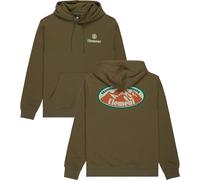Element - Kapuzenpullover - Epic Hooded Sweatshirt Kalamata für Herren aus Baumwolle - Größe S - Khaki Khaki S