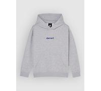 Element Lowcase Back Print Kids Hoodie mid grey heather Jungen Gr. T12