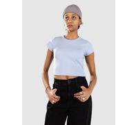 Element Lowcase Crop T-Shirt blue heron Damen Gr. L