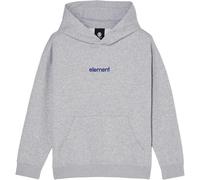 Hoodie ELEMENT "Lowcase Bp", Kinder, Gr. 12(148-156cm), mid grau heather, Obermaterial: 55% Baumwolle, 25% Baumwolle, 20% Polyester., Sweatshirts Hoodie (86297322-12) mid grau heather