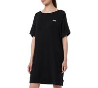 BOSS Nachthemd aus Stretch-Jersey mit Logo-Print - Style Element_Nightie, 50561000 Schwarz XS