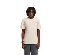 Element Pleasure Kurzarmshirt beige/lila/orange/braun - L