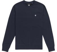 Element - Rundhals-Sweatshirt / Sweatshirt mit Rundhalsausschnitt - Herren - Cornell Classic Sweatshirt - Icon Embroidery Crew Eclipse Navy blau M