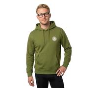 Hoodie ELEMENT "Seal", Herren, Gr. L, grün (bronze grün), Obermaterial: 55% Baumwolle, 25% Baumwolle, 20% Polyester., Sweatshirts Hoodie (83696666-L) bronze grün
