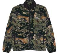 Element - Sherpa Fleece mit Reißverschluss - Classic Sherpa Tree Fungi für Herren - Größe M - Khaki Khaki M