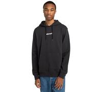 Hoodie ELEMENT "Simple Logo", Herren, Gr. M, schwarz (off schwarz), 70% Baumwolle, 30% Baumwolle, Sweatshirts (13295919-M) off schwarz