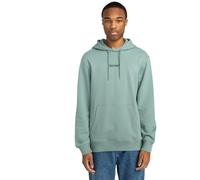 Hoodie ELEMENT "Simple Logo", Herren, Gr. S, blau (trellis), 70% Baumwolle, 30% Baumwolle, Sweatshirts (15172025-S) trellis