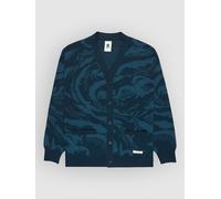 Element Spirit Camo Strickjacke spirit camo blue Herren Gr. L