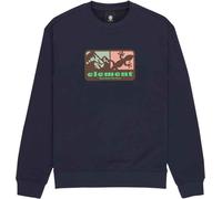 Element - Sweatshirt aus recycelten Materialien - Memory Crew Eclipse Navy für Herren aus Baumwolle - Größe M - Navy blau Navy blau M