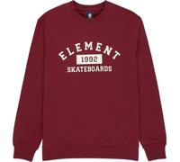 Element - Sweatshirt aus recycelter Baumwolle - Herren - Home Team Crew Zinfandel - Home Team Crew Zinfandel für Herren aus Baumwolle - Rot L