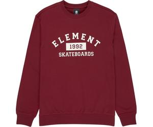 Element - Sweatshirt aus recycelter Baumwolle - Herren - Home Team Crew Zinfandel - Home Team Crew Zinfandel für Herren aus Baumwolle - Rot M