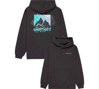 Element - Sweatshirt mit Kapuze aus recycelter Baumwolle - Herren - New Heights Hooded Sweatshirt - New Heights Hooded Sweatshirt Off schwarz S