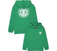 Element - Sweatshirt mit Reißverschluss aus recycelter Baumwolle - Jungen - Seal Bp Zipped Sweatshirt Youth Fir - Seal Bp Zipped Grün 14 Jahre