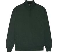 Element - Sweatshirt mit Stehkragen und Reißverschluss - Herren - Icon Embroidery Quarter Zip Sweater Forest Night - Icon Embroidery Grün M
