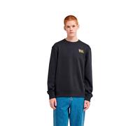Sweatshirt ELEMENT "Timber Van", Herren, Gr. L, schwarz (flint schwarz), Obermaterial: 55% Baumwolle, 25% Baumwolle, 20% Polyester., Sweatshirts Sweatshirt (32121334-L) flint schwarz