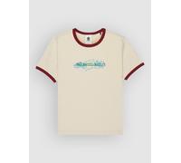 Element Yarnhill Ringer T-Shirt oat milk Damen Gr. S