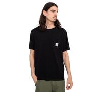 ElementBASIC Pocket Label SSStrickoberteilHerrenFLINT BLACKXS