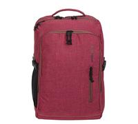 Elephant Rucksack Handgepäck Reisetasche Fly Legends XL 45 L Flugzeug Bus Reiserucksack Laptop Fach Anti-Theft Tasche 12900 (Rot Bordeaux-Braun)