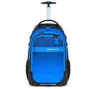 Elephant Schultrolley Trolley Rucksack Hero 12869 Dark Blue Cube | Jungen Mädchen Signature Schulranzen Trolly Blau Schwarz Tasche mit Rollen Räder Kinder Schule