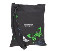Elephant Turnbeutel 12371 Hero Signature Sportbeutel Wäschebeutel mit Schultergurt/fixierbar 12677 (Butterfly Black Green)