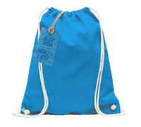 ELES VIDA Baumwoll Turnbeutel 1 Stück 38 x 42 cm Sportbeutel - Rucksack Stofftasche Bag, Beutel, Baumwollbeutel, Jutebeutel Oeko-TEX® geprüft Stoffbeutel Damen & Herren, Kinder Gym Sack zum bemalen