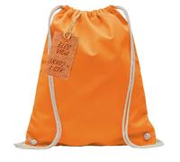 ELES VIDA Baumwoll Turnbeutel 1 Stück 38 x 42 cm Sportbeutel - Rucksack Stofftasche Bag, Beutel, Baumwollbeutel, Jutebeutel Oeko-TEX® geprüft Stoffbeutel Damen & Herren, Kinder Gym Sack zum bemalen