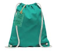 ELES VIDA Baumwoll Turnbeutel 1 Stück 38 x 42 cm Sportbeutel - Rucksack Stofftasche Bag, Beutel, Baumwollbeutel, Jutebeutel Oeko-TEX® geprüft Stoffbeutel Damen & Herren, Kinder Gym Sack zum bemalen