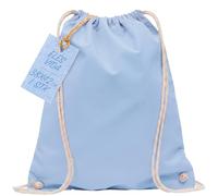 ELES VIDA Baumwoll Turnbeutel 1 Stück 38 x 42 cm Sportbeutel - Rucksack Stofftasche Bag, Beutel, Baumwollbeutel, Jutebeutel Oeko-TEX® geprüft Stoffbeutel Damen & Herren, Kinder Gym Sack zum bemalen