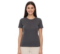 ELEVATE Heros Damen T-Shirt schlichtes Baumwoll-Shirt 150 g/m2 Basic-Shirt Unterzieh-Shirt 3802998 Dunkelgrau S