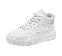Elevate Shoes Herren Schuh Erhöhung Herren Sneaker & Sportschuhe für Herren Schuhsohle Erhöhung Trachten Turnschuhe Herren Größer Machen Anzugschuhe Weiss