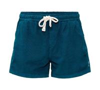 Elevenate Women Estate Cord Shorts indian blue (006) XL