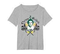 Elf Movie Buddy Cotton-Headed T-Shirt, Damen Große Größen, Grau Meliert, 2X