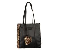 Elfie Luxe, Zip tote bag M, leo black leo black, -