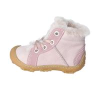 RICOSTA Mädchen Barfußschuhe ELIA, Kinder Lauflernschuhe, Weite: Weit, terracare,Barfuß-Schuh, schnürer, lammfell, schnürschuhe, Viola (311), 24 EU