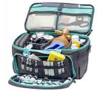 EliteBags GP'S Softbag, grau-türkis - Arzttasche