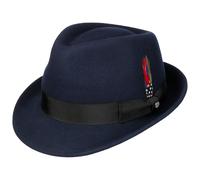 Stetson Elkader Trilby aus Wollfilz mit Asahi-Guard, Marine (2) 56-57 cm (M)
