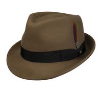 Elkader Trilby Filzhut by Stetson hellbraun L (58-59 cm)
