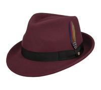 Elkader Trilby Filzhut by Stetson himbeerrot XL (60-61 cm)