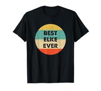 Elke Vorname T-Shirts & Geschenke - Kinder - Junge Erwachsene, Kinder - Unisex - Kurzarm - T-Shirt - Schwarz - S - Klassisch