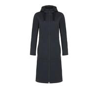 ELKLINE Damen Softshellmantel Soft Ice | langer Übergangsmantel warm und wasserabweisend |wadenlang atmungsaktiv | 2013056, Größe:38, Farbe:black