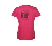 Elkline Damen T-Shirt VW-Bulli Open Road Rot 42