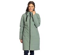 Elkline Winter-Steppmantel Comfort (warm wattiert, bequem) soft olivegrün Damen, Größe 36