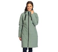 Elkline Winter-Steppmantel Comfort (warm wattiert, bequem) soft olivegrün Damen, Größe 38